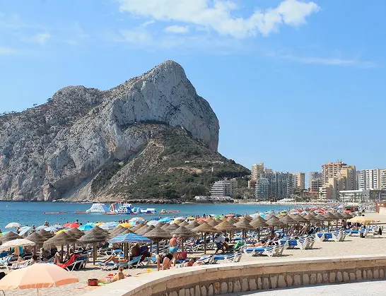rocher El Peñon de Ifach